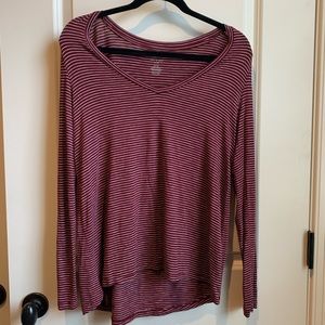 American Eagle striped long sleeve
